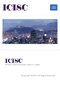 Mobile Screenshot of icisc.org